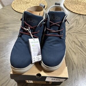 Hey Dude Spencer Eco Indigo Ankle Boot Men Sizes 8 EU 41 UK 7 BRAND NEW IN BOX &